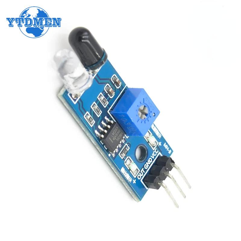 10PCS IR Infrared Obstacle Avoidance Sensor Module for Arduino Smart Car Robot 3-Pin Reflective Photoelectric High-quality