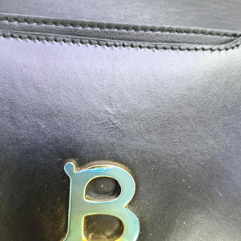 [Pre-Owned] Tb Exclusive Logo Lock Bag Waist Bag Clutch - Excellent #TSBDJ