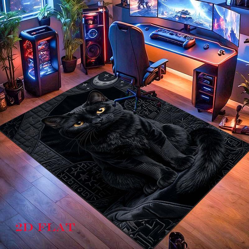Blank Serenity Carpet Rug for Living Room Bedroom Home Sofa Decoration,Kids play Nonslip Floor Mat