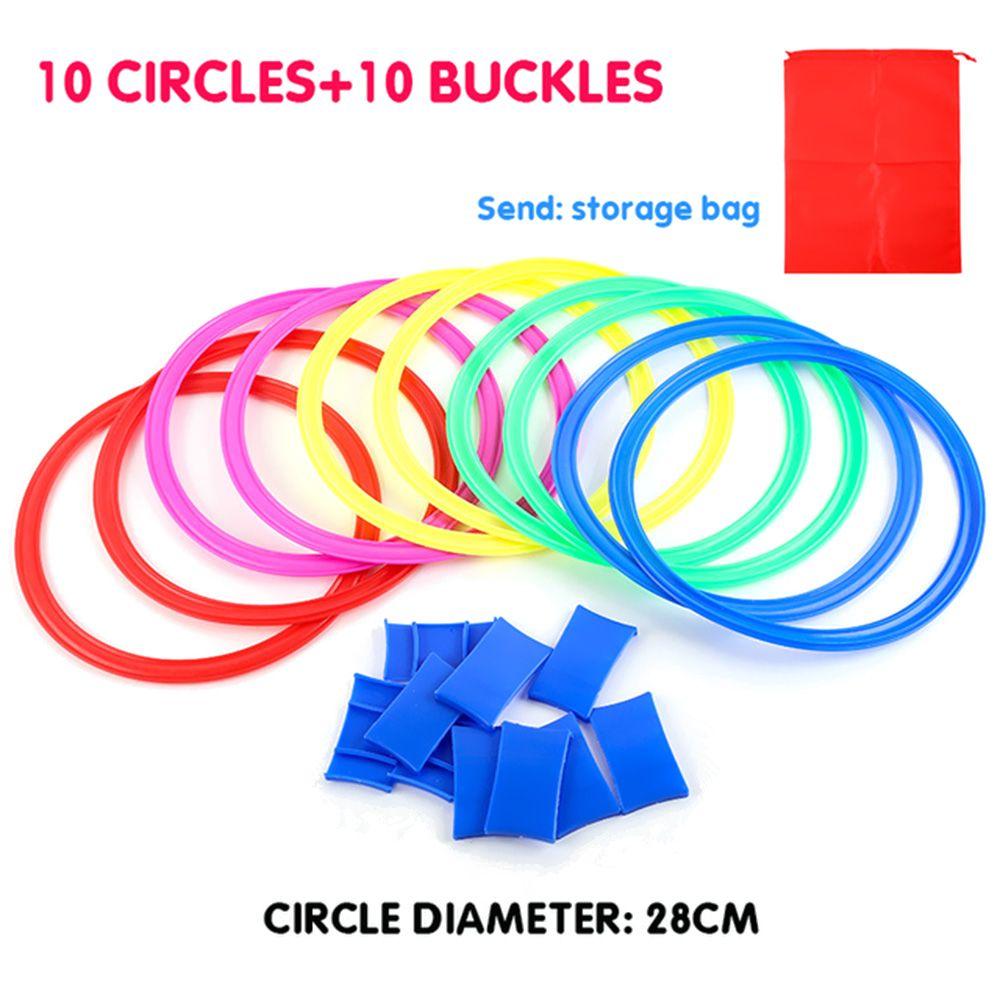 Sale Indoor Carnival Game Outdoor Sensory Play Kids Sports Hopscotch Outdoor Toys Jump Circle Ring
