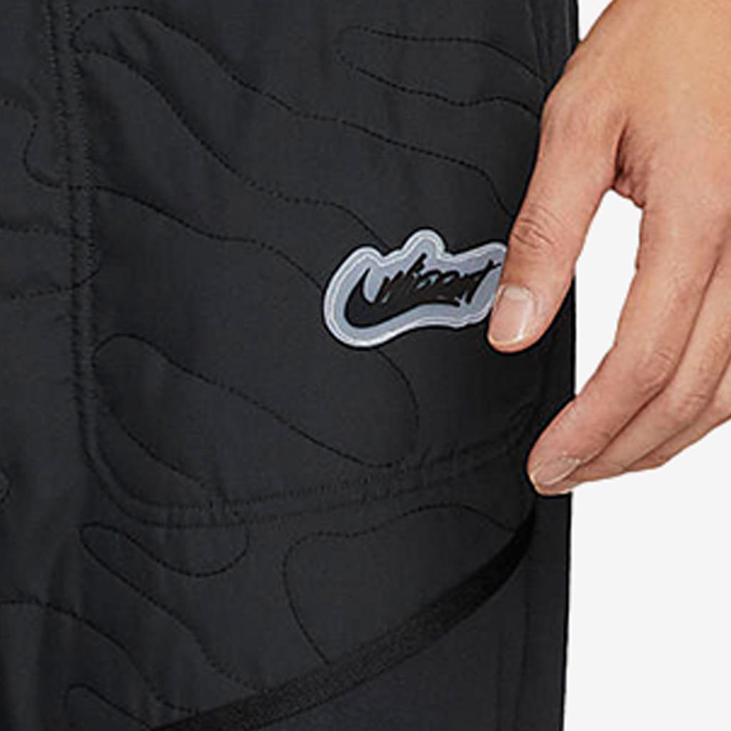 Nike Мужские вязаные спортивные штаны Черные с умеренной манжетой DD6767-045