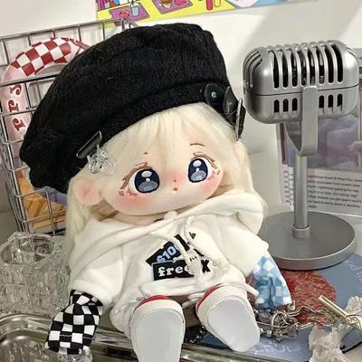 20 см сменная одежда плюшевая игрушка милая милая девочка день рождения кавайная милая девочка белая жареная плюшевая кукла тело подарок куклы