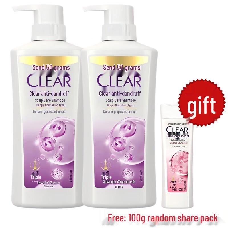 Clear Scalp Anti-Dandruff Deep Nourishment Shampoo