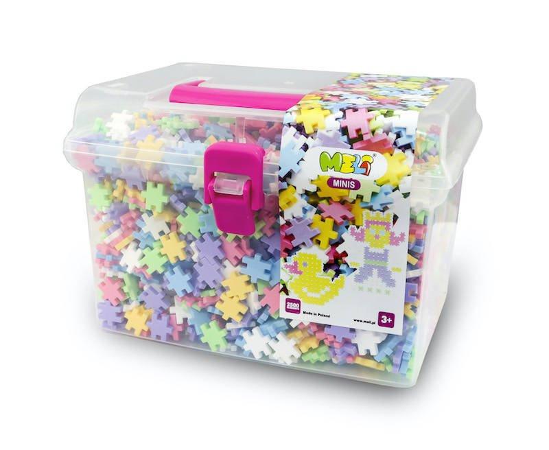 Klocki Meli Minis Pastel Travel Box 2500 El.