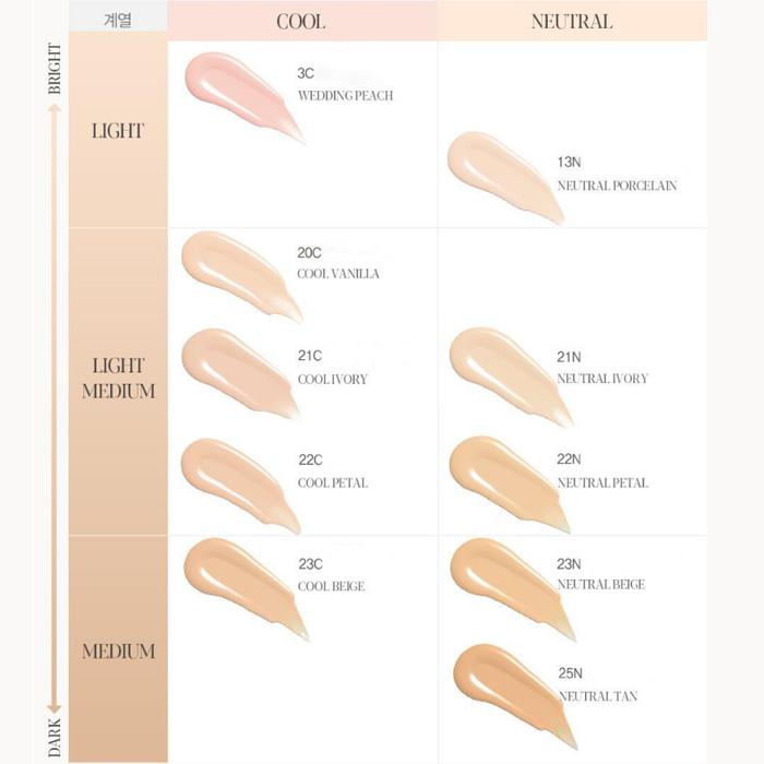 Espoir Фонд Be Glow (10 цветов) SPF 27 PA++ 30г