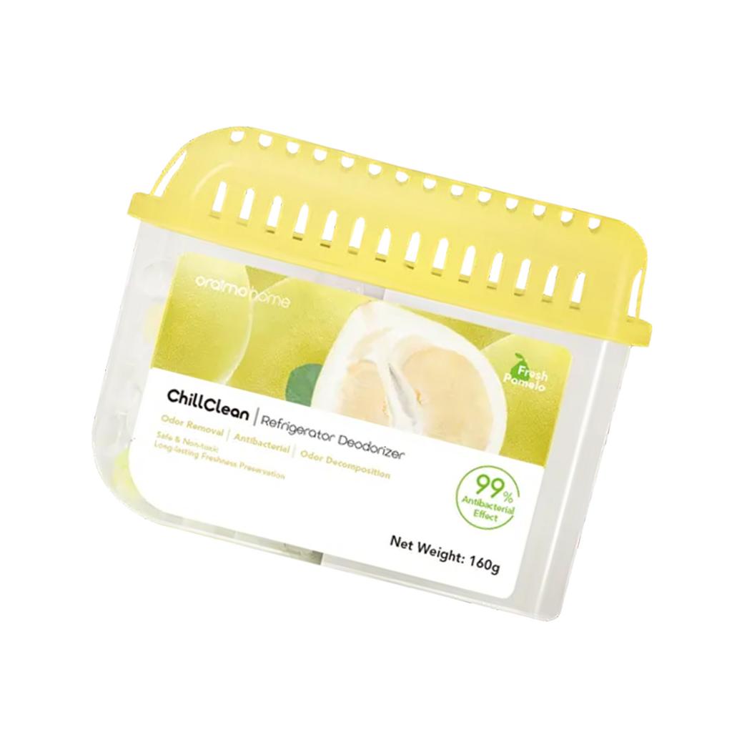 Oraimo ChillClean Дезодоратор для холодильника с натуральным ароматом, Антибактериальный, Двухкамерная конструкция, Эффективное устранение запахов,