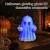 Светящееся 3D украшение на Хэллоуин со светодиодной подсветкой для центра стола на вечеринку