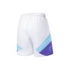 Li-Ning Баскетбольные шорты Wade Series с цветным принтом и буквами, мужские шорты белого цвета AAPS109-12
