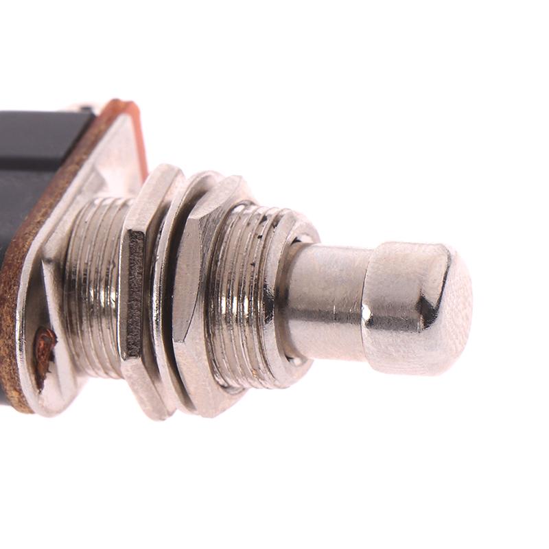 1Pcs Momentary Soft Touch Push Button Stomp Foot Pedal Electric Guitar Switch