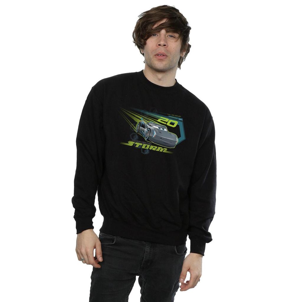 Disney Mens Cars Jackson Storm Sweatshirt