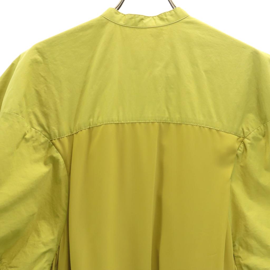 KBF Платье длинное многослойное с коротким рукавом F Горчичный Женский Б/у