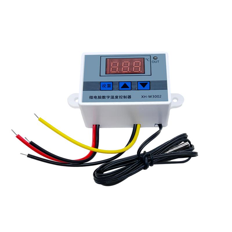 W3001 W3002 12V 24V 110V 220V Светодиодный цифровой контроллер температуры Термостат Термометр Инкубатор Холодильник Нагрев Охлаждение Обогреватель
