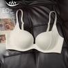 Seamless Cup Push-up Comfortable Bra Small Breast Push-up Underwear Fixed Cup Simple No Steel Ring Lifting Bra