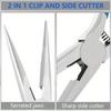 1Pc Multi Tool Long Nose Plier Needle Nose Plier Forceps Repair Hand Tool For DIY Jewelry Making, Electronics Repair Etc