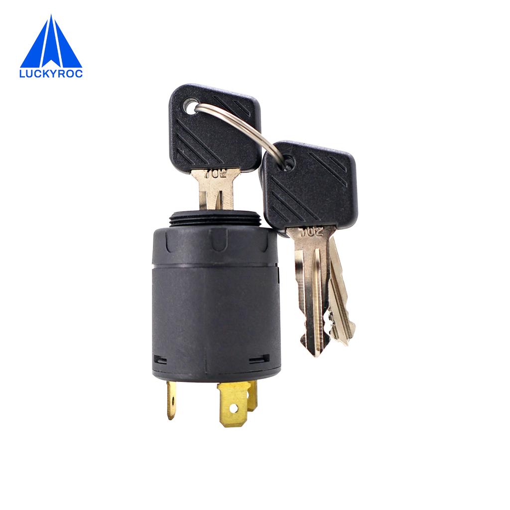 LUCKYROC Forklift Spare Parts 702 Key Switch 26906860 Compatible with Jungheinrich