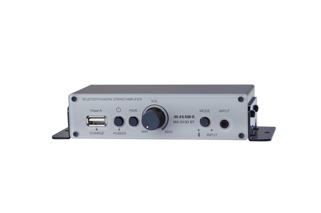 Osumi Electric MASSIVE Компактный цифровой стереоусилитель Bluetooth MA-S10D BT Только для низкоомной акустики