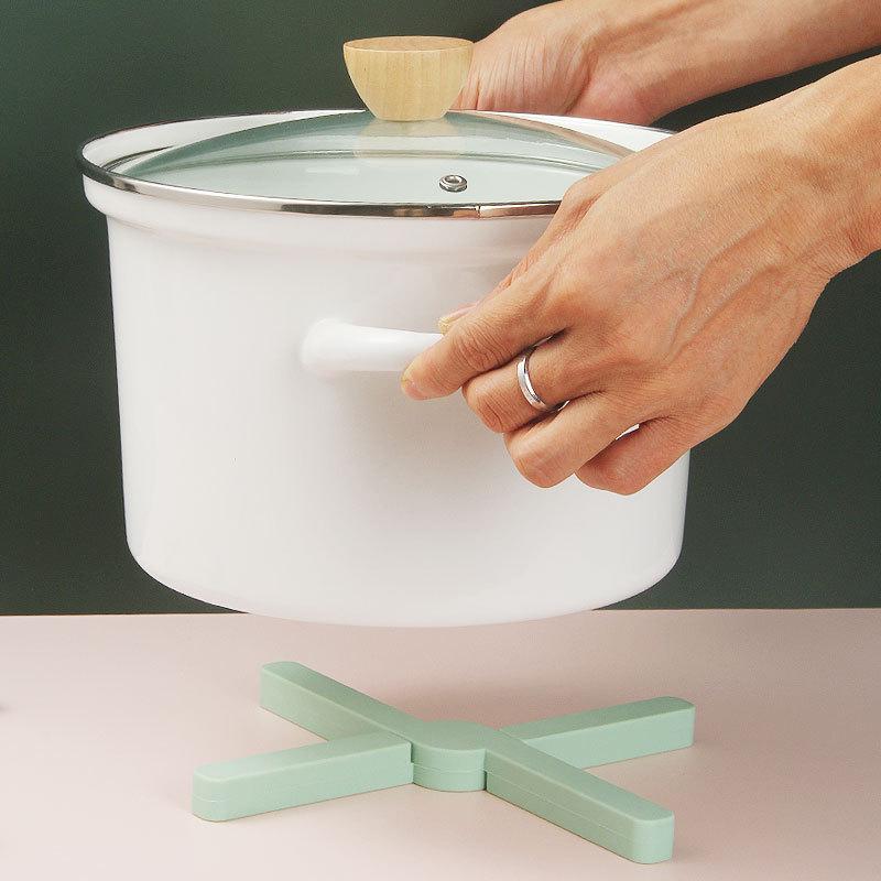 Съемные силиконовые подставки под приборы, кухонные утолщенные термостойкие коврики, защита столешницы, домашняя столовая, нескользящие водонепроницаемые накладки на стол