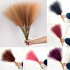 10pcs 55cm Faux Pampas Grass Artificial Pompous Grass Vase Filler Flower for Home Living Room Kitchen Wedding Boho Decor