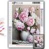 Diamond Embroidery Pink Roses 5D DIY Diamond Painting Cross Stitch Rhinestone