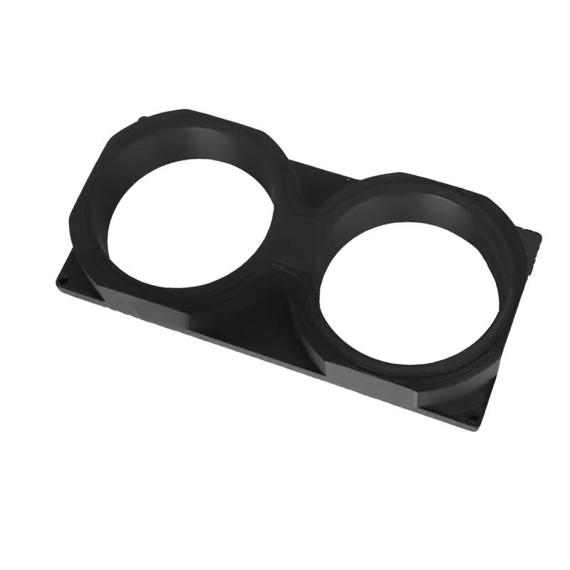 Center Console Dual Cup Holder Black For Ford For F250 For F350 1992-1997 Water Cup Holder Car Vehicle Interior Accessories