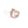 Sophy Rouge Modern Crocs Open Rose Gold Ring