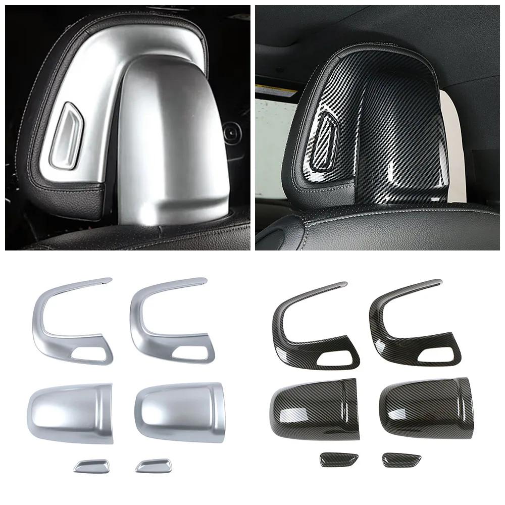 For Mercedes Benz C Class W206 C200 C220 C260 C300 2024 2024 Car Seat Headrest Switch Button Adjust Panel Frame Cover Trim Refit