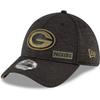 New Era 39Thirty Casquette Salut Pour Service - Vert Bay Packers - M/L