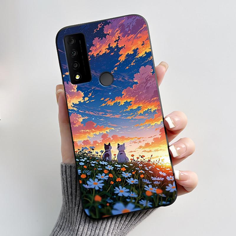 Для TCL 30 XE 30 V 5G 30 XL Чехол Роскошный Милый Крутой Черный Силиконовый Задний Чехол Для TCL 30XE 30V 30XL Чехлы Для Телефона TCL30XE Etui Funda