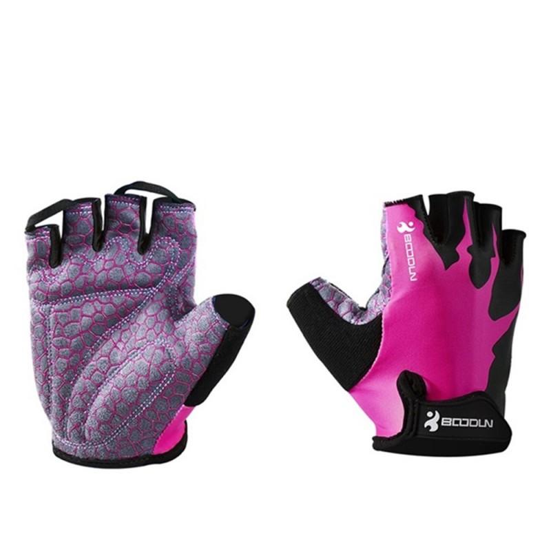Bontrager Style Half Finger Cycling Gloves Breathable Sweat Absorbent Anti-slip Bike Riding