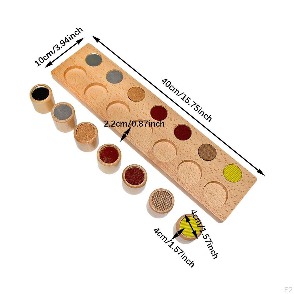 Монтессори Доска для сенсорного развития детского сада Простота использования Дошкольное образование Интерактивный
