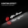 Car Stickers For Alfa Romeo 1Pcs Car Front Hood Grille Emblem Badge Decorative LED Light For Alfa Romeo Giulia Stelvio MiTo Giul
