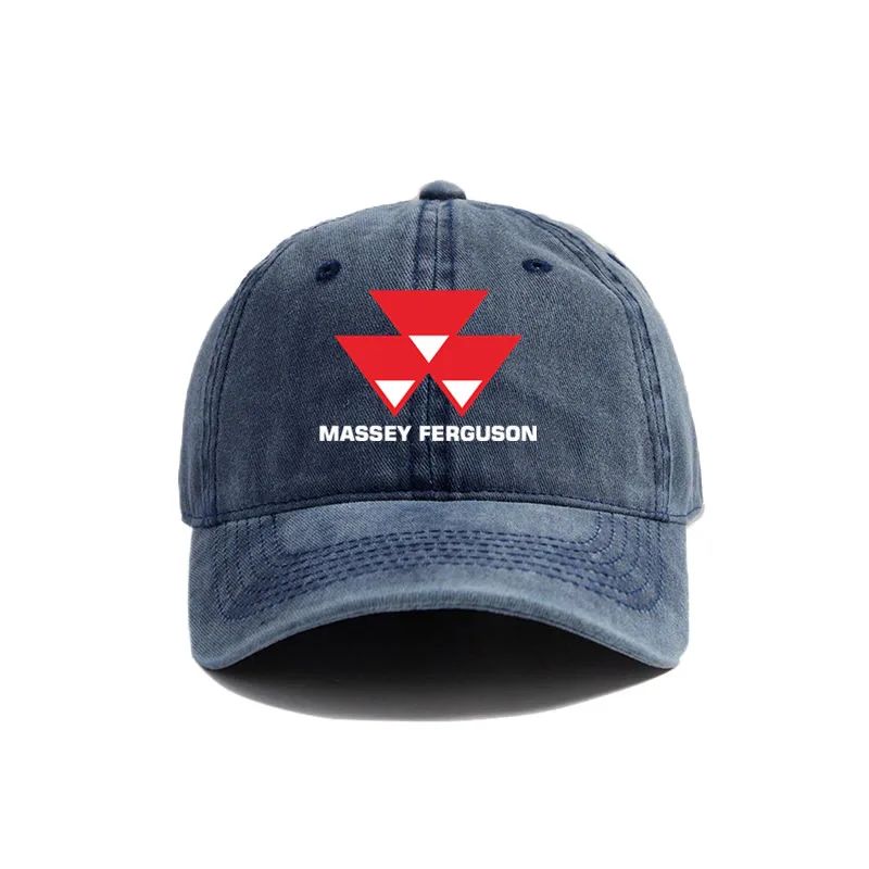 2025 Massey Ferguson Baseball Caps Distressed Hats Cap Unisex Women Retro Outdoor Summer Adjustable Hats Fashion