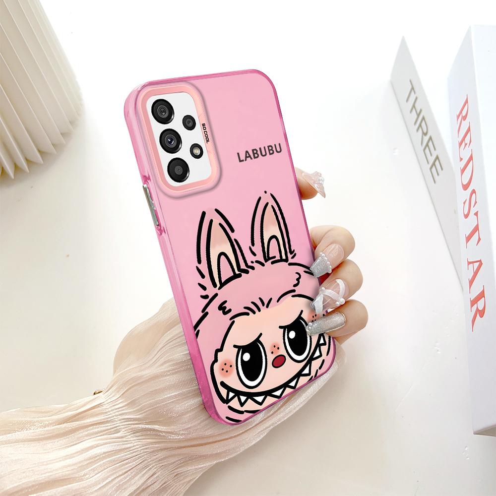 Окрашенный узор, цветной серебристый, двухсторонний, жесткий, противоударный чехол для телефона Samsung