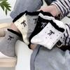 Ladies Spring and Summer New Trend Bow Relief Bubble Mouth Lace Tube Pile Socks