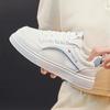 White Shoes for Women Summer New Versatile Casual Shoes for Students Hollow-out Breathable Mesh Shoes Board Shoes for Women