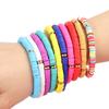 10pcs Bracelet Faux Pearl Colorful Fashionable Personality Women Bracelet Jewelry Gift