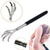 Practical Handy Stainless Pen Clip Back Scratcher Telescopic Pocket Scratching Massage Kit 1 Pc