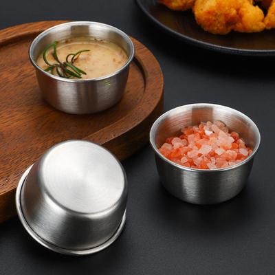 Маленькая чашка для соуса, мини-соусник для пудинга, приправ, соусница из нержавеющей стали, рамекин для кухни