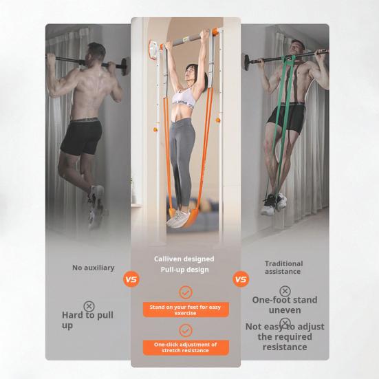 Резинка для помощи при подтягиваниях, регулируемая, для мужчин и женщин, ремень для помощи при подтягиваниях, для домашних тренировок