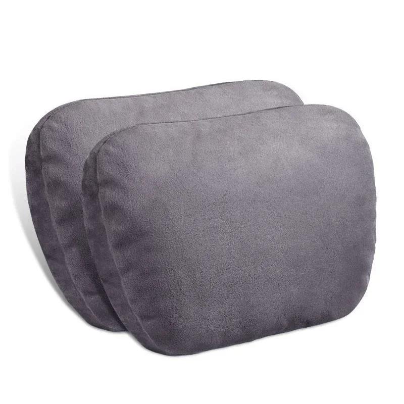 Подголовник автомобильный премиум-качества с поддержкой шеи, сиденье, дизайн Maybach S-класса, мягкий, универсальный, регулируемый, автомобильная подушка, подставка для шеи, подушка