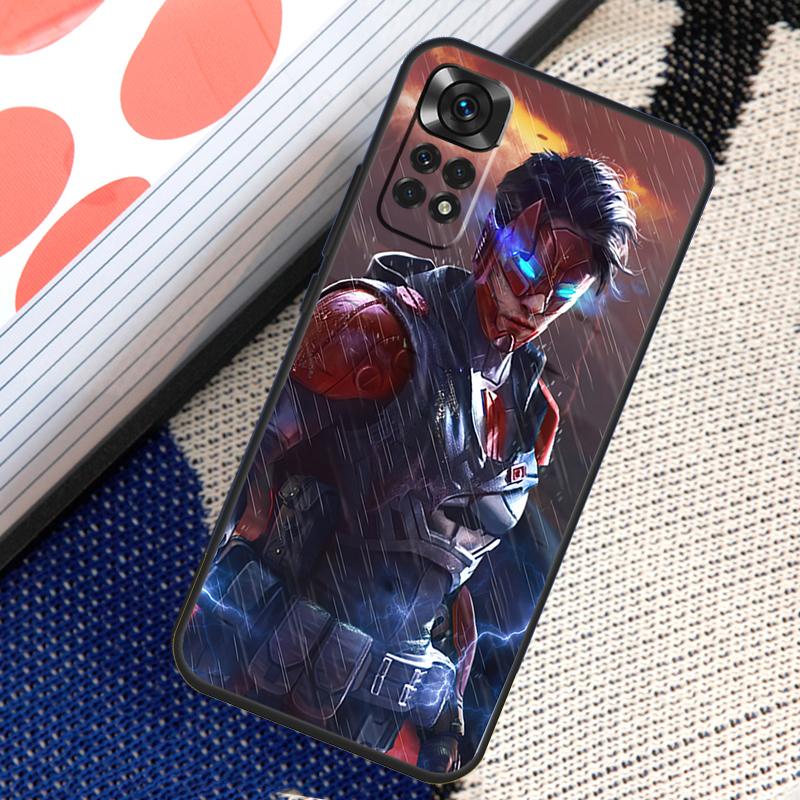 Чехол Free Fire Game для Xiaomi Redmi Note 12 8 9 10 11 Pro 9S 10S 11S 8T Redmi 10 12C 9C 10A 10C Coque