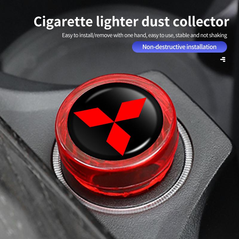 Для автомобиля Mitsubishi Капельная клейкая крышка прикуривателя Защитные чехлы Outlander Lancer L200 ASX Pajero Grandis Eclipse