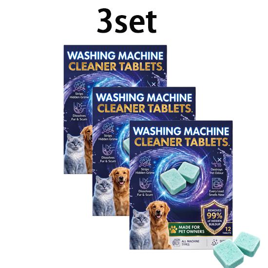 Washing machine cleaning tablets to remove dirt and odor in the cylinder, home cylinder tank maintenance tablets 12pcs