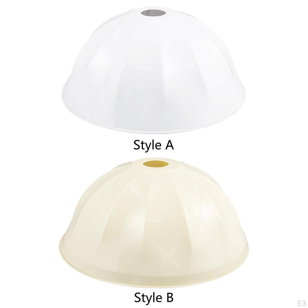 Acrylic Lamp Shade Chandelier Cover Light Accessories Floor Half Round