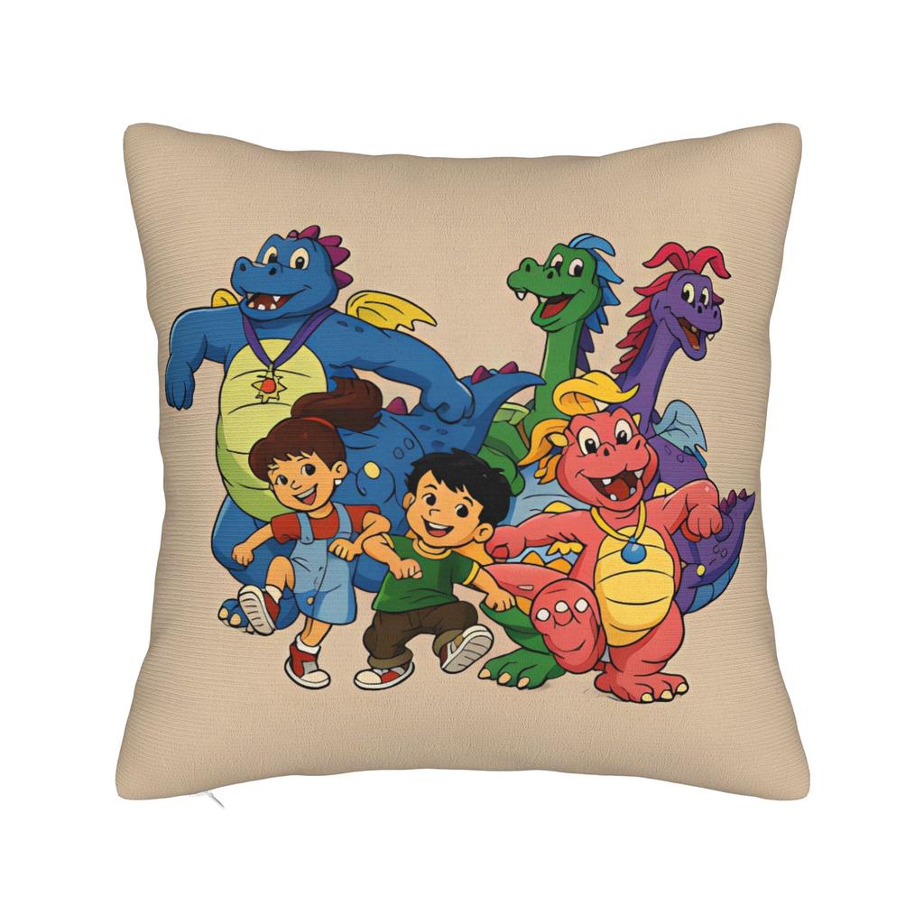 Dragon Tales Pillow Case Comfy Pillow Cover Morden Cushion Cover For Living Room Chair