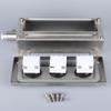 Aokewen 7-Position Waterproof Industrial Control Box with Emergency Stop