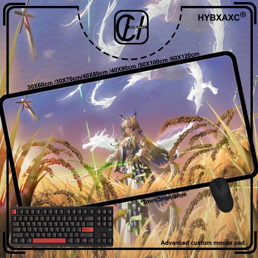 HD XXL Arknights Shu Cute Mouse Pad Cute HD Desk Pad Extended Gaming Keyboard Mats Large xcm XXL Gamer HYBXAXC Mousepad