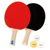 Kaiser Table Tennis Racket Set D Shake Hand KW-016 with Ball and Case for Practice