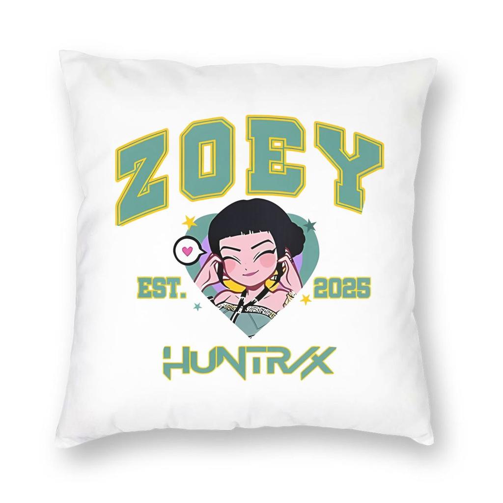 Kpop Охотники на демонов Saja Boys Наволочка Принт Полиэстер Наволочка-подушка Подарок Наволочка для подушки Домашний Квадратный 40X40 см