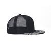 Northwood Летняя сетчатая шляпа Snapback Бейсболка в стиле хип-хоп Черная баскетбольная шляпа Snapback с принтом